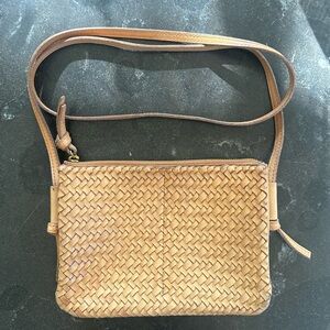 Madewell Knotted Crossbody Leather Bag